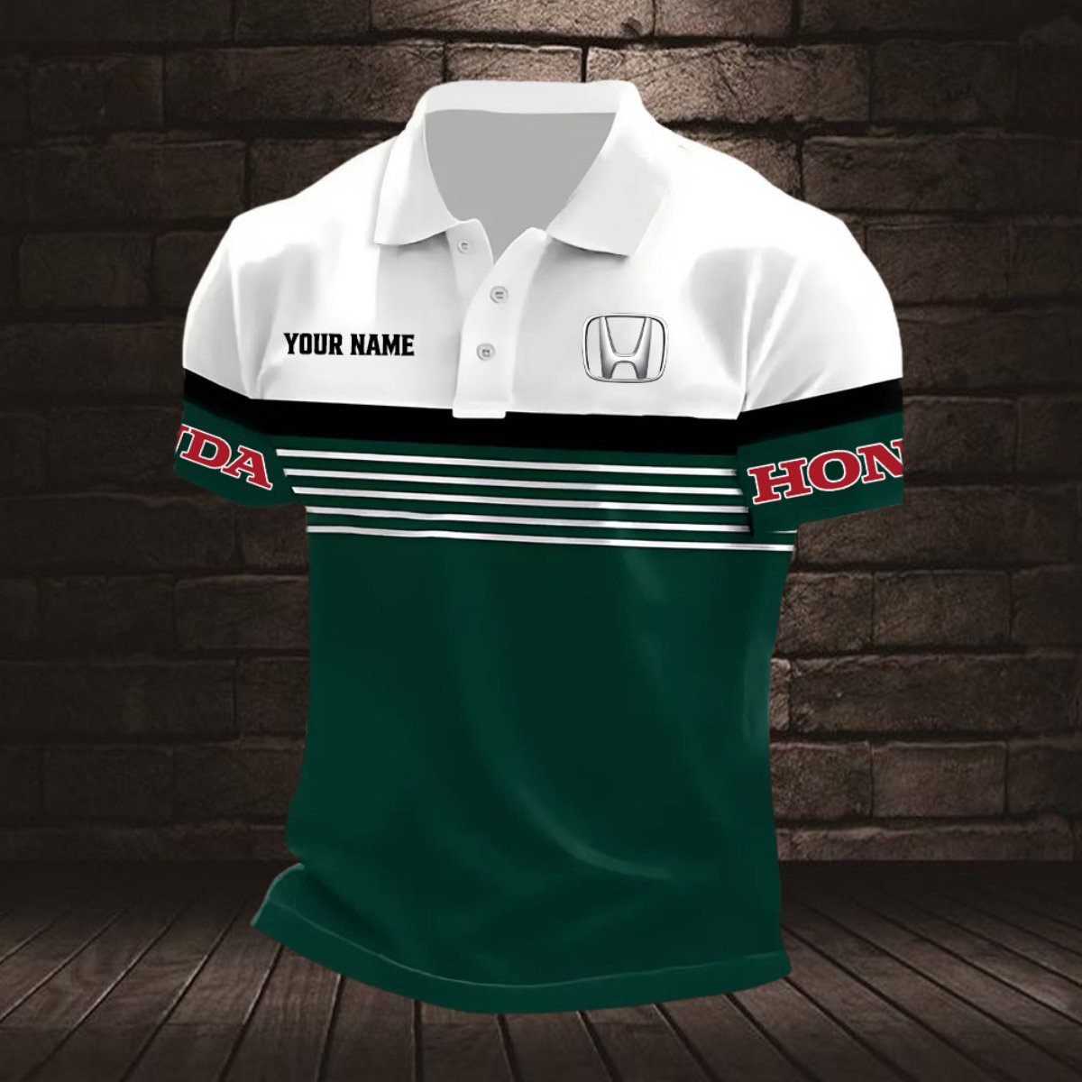 Honda Poloshirt – Bild 4