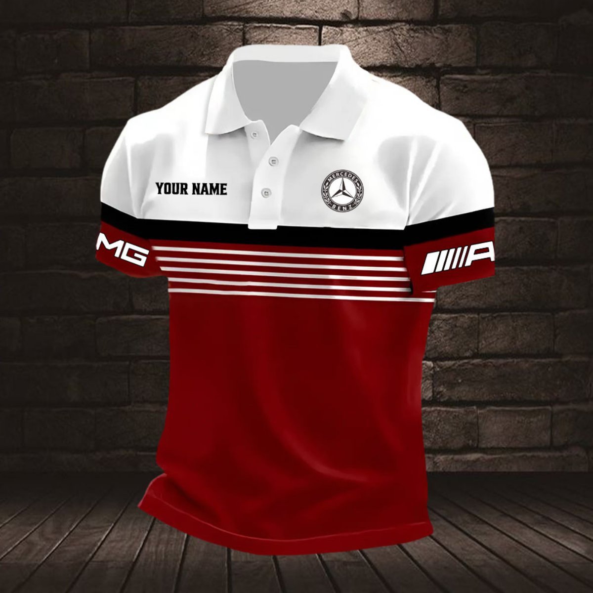 Mercedes-AMG Poloshirt – Bild 2