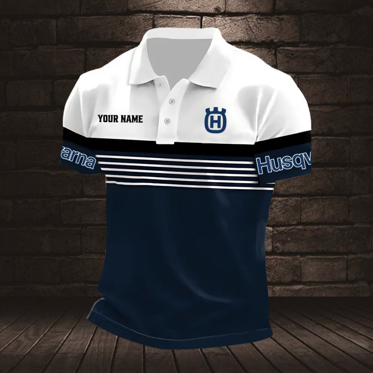 Husqvarna Motorcycles Poloshirt – Bild 3