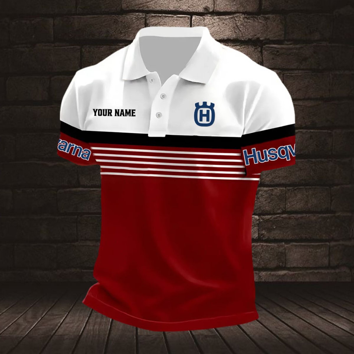 Husqvarna Motorcycles Poloshirt – Bild 2