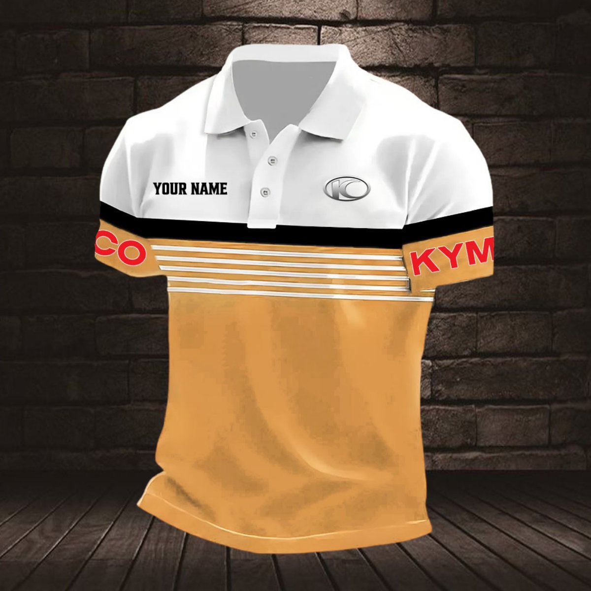 Kymco Motorcycles Poloshirt – Bild 8