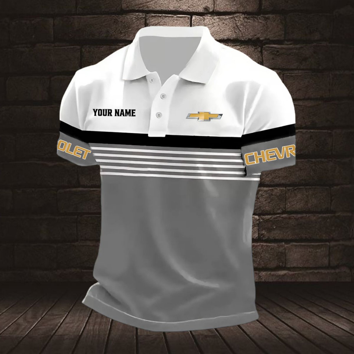 Chevrolet Poloshirt – Bild 4