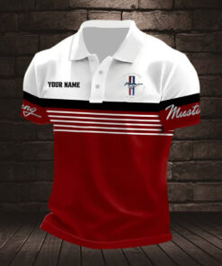 Alternative view of Ford Mustang Poloshirt