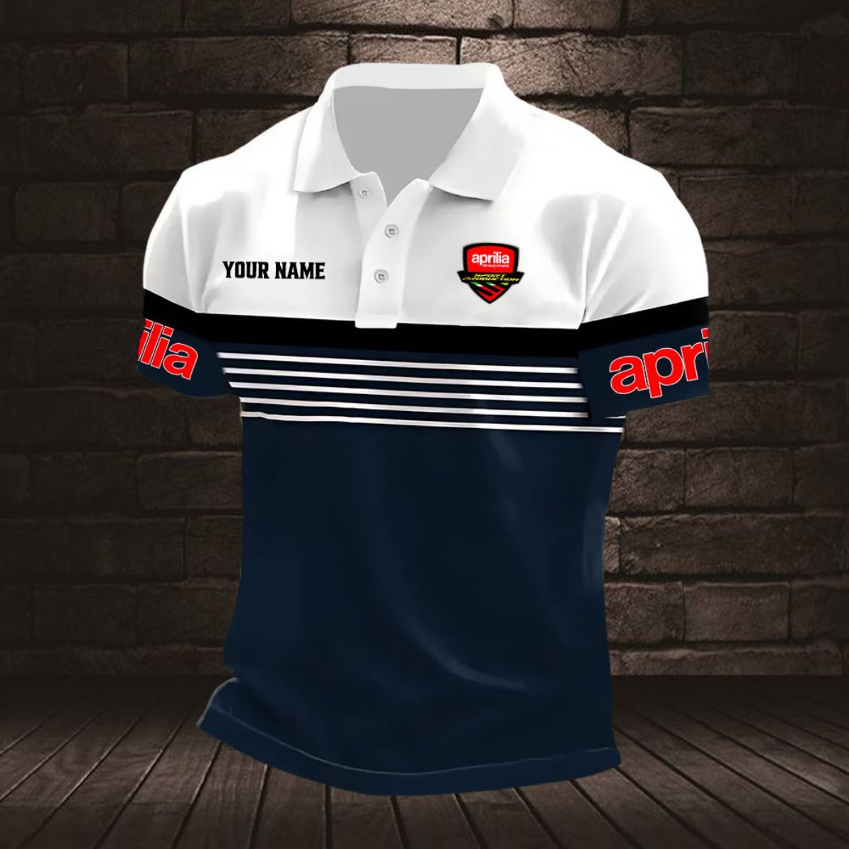 Aprilia Poloshirt – Bild 2
