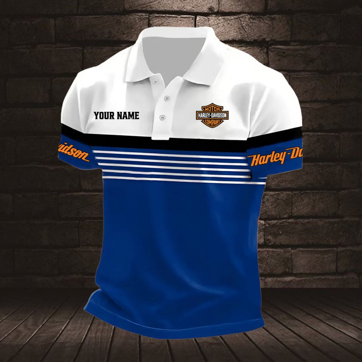 Harley-Davidson Poloshirt – Bild 6