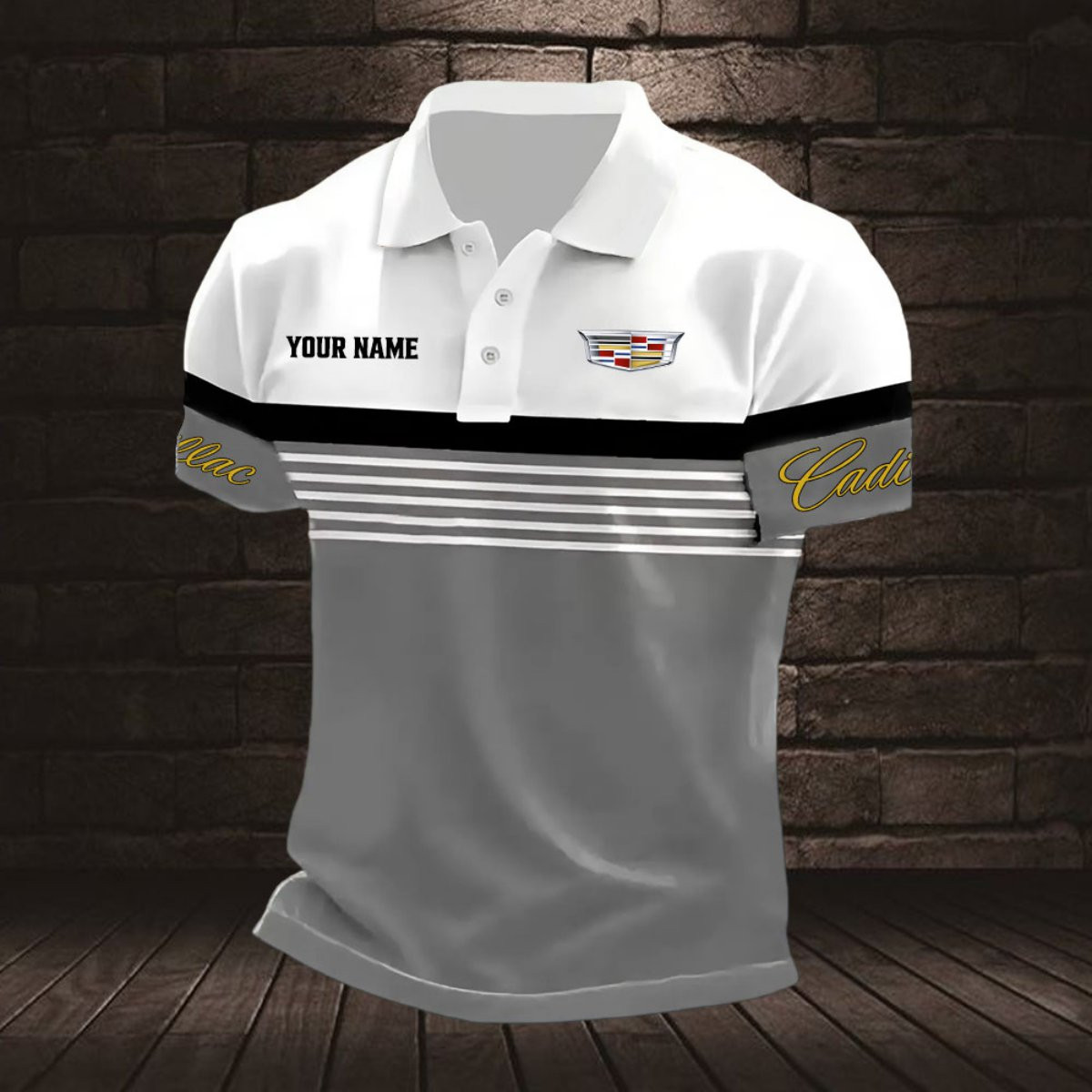 Cadillac Poloshirt – Bild 4