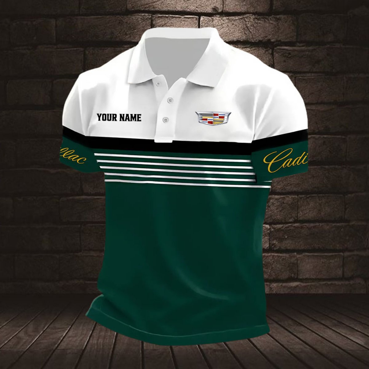 Cadillac Poloshirt – Bild 5