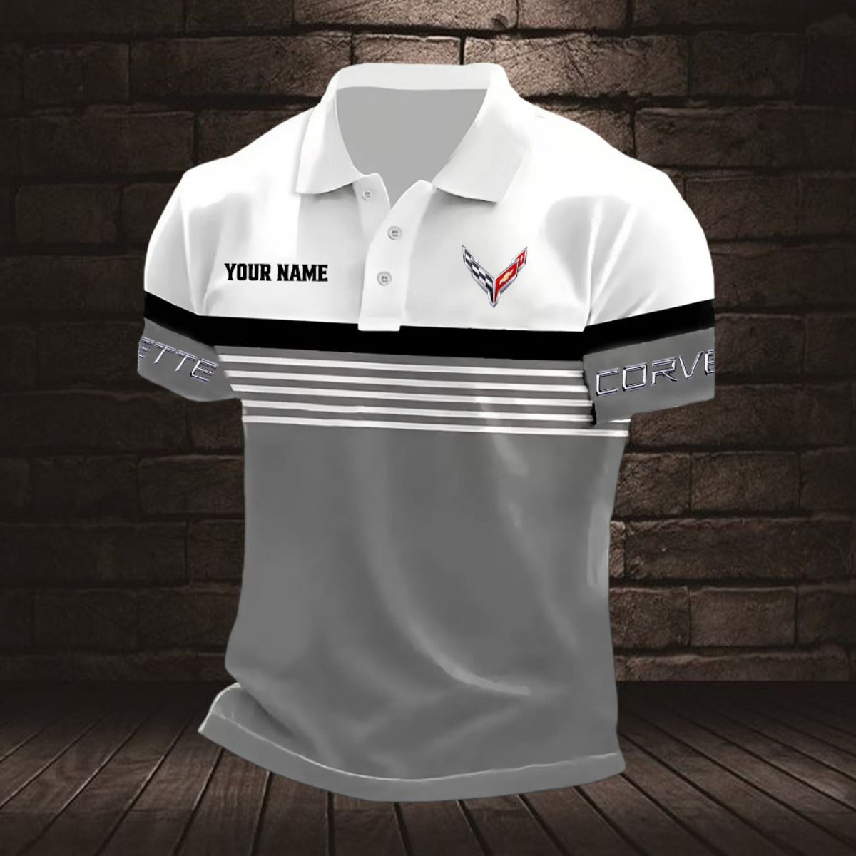Corvette C8 Poloshirt