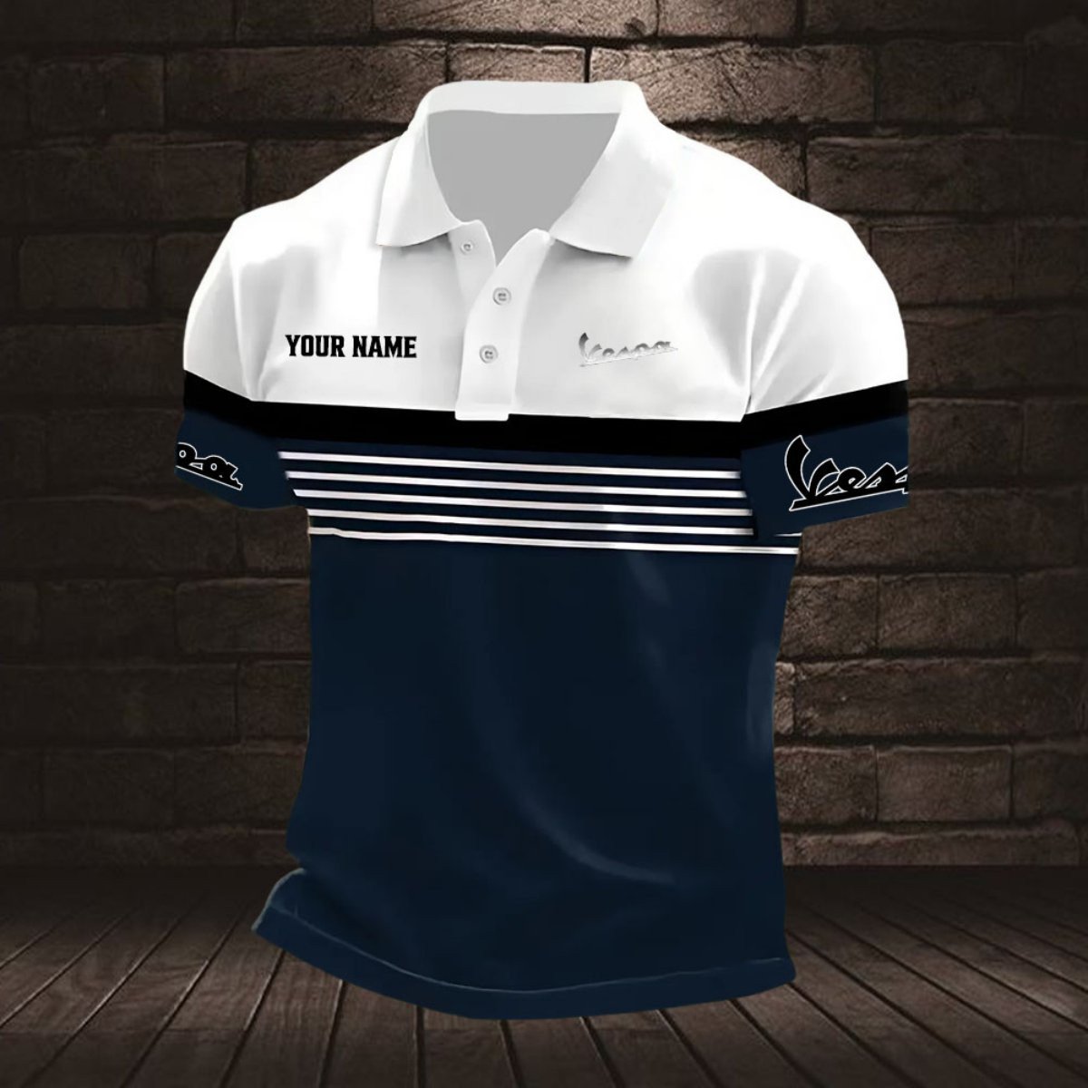 Vespa Poloshirt – Bild 3