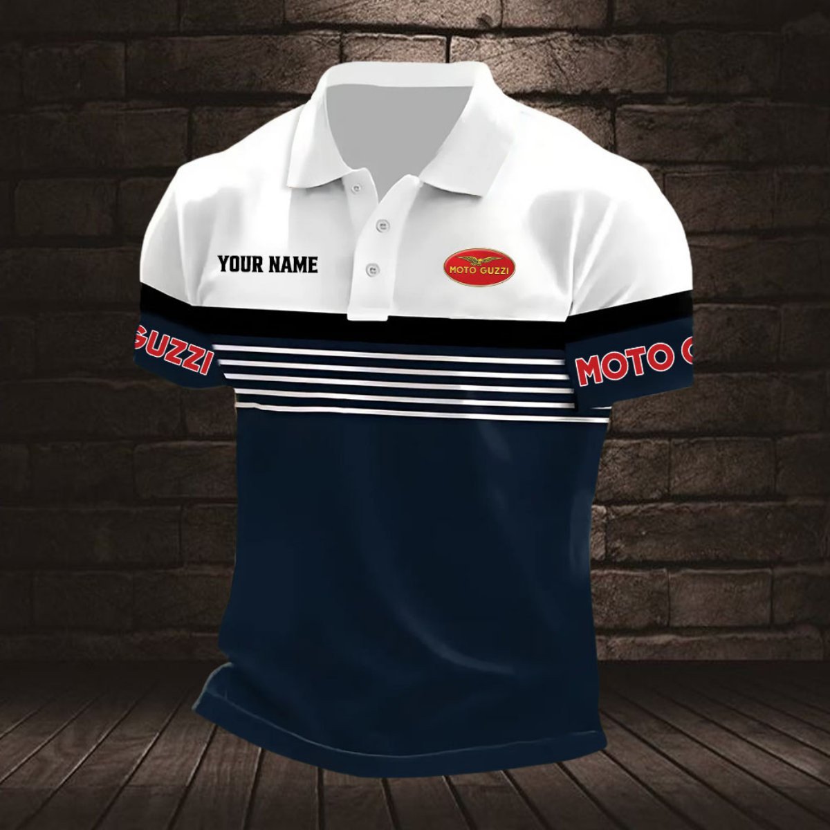 Moto Guzzi Poloshirt – Bild 2