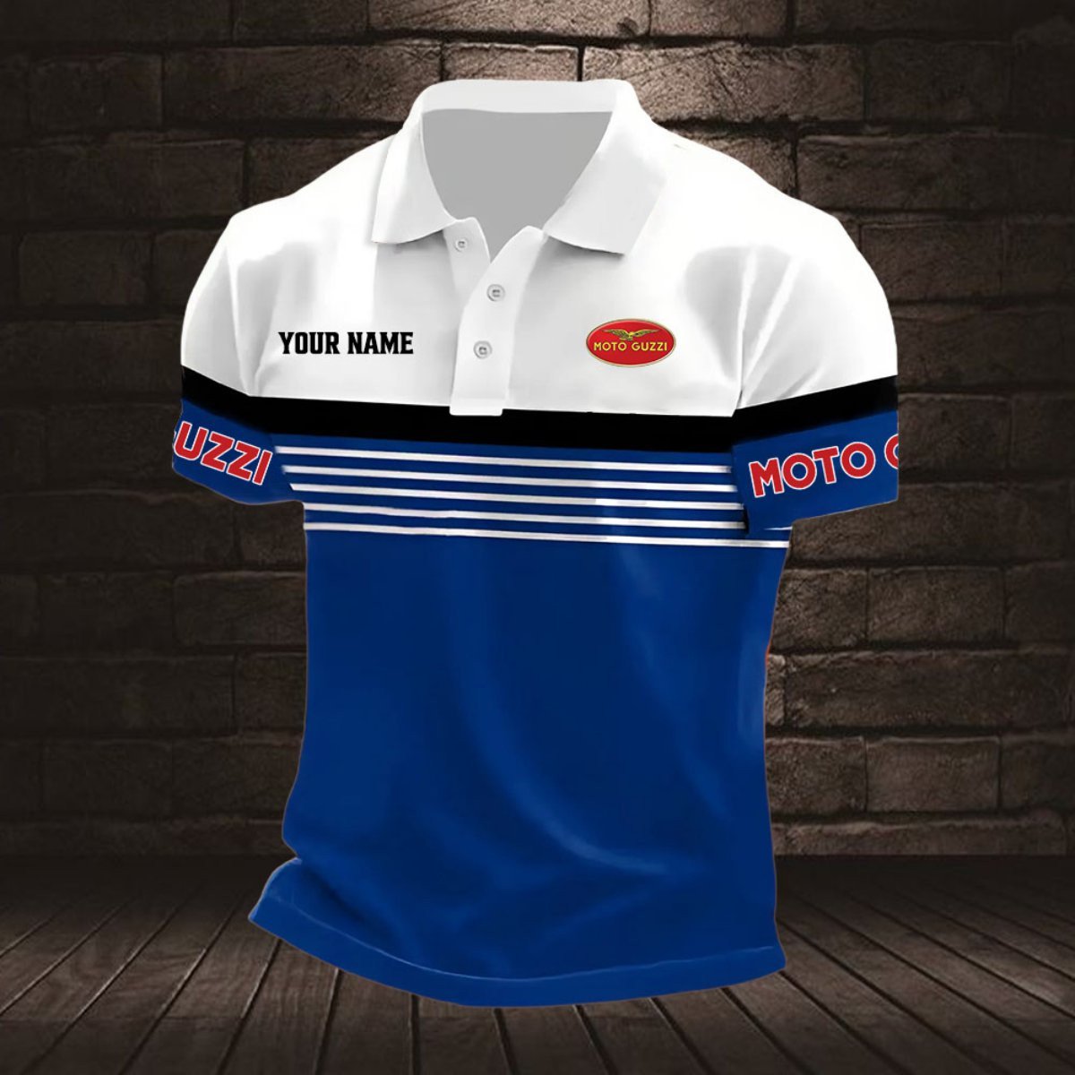 Moto Guzzi Poloshirt – Bild 5