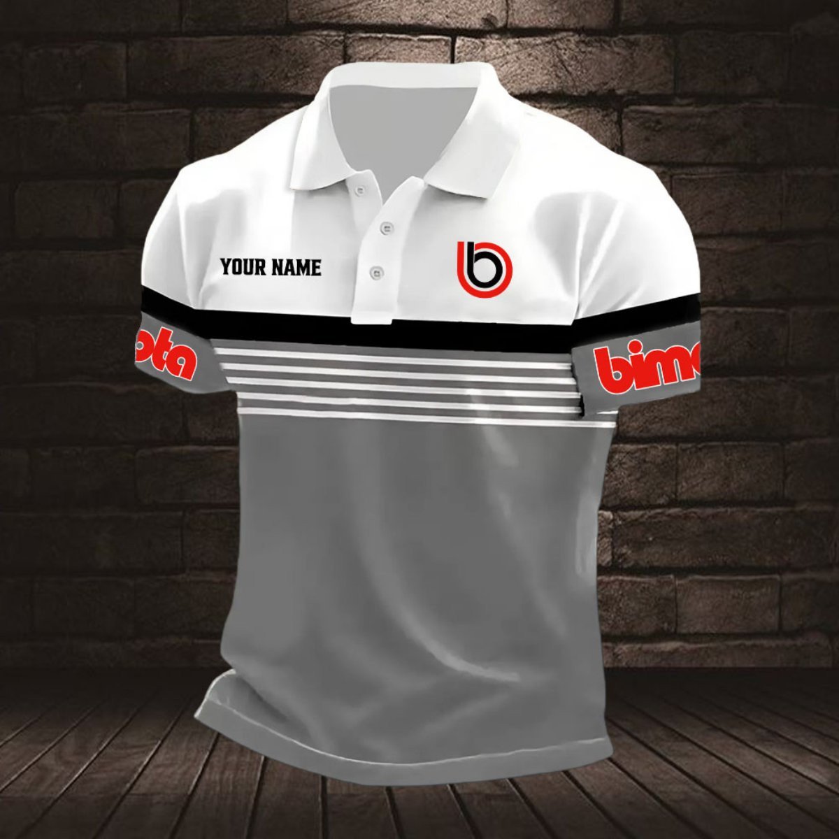 Bimota Motorcycles Poloshirt – Bild 3