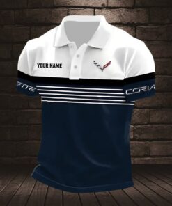 Alternative view of Corvette C7 Poloshirt