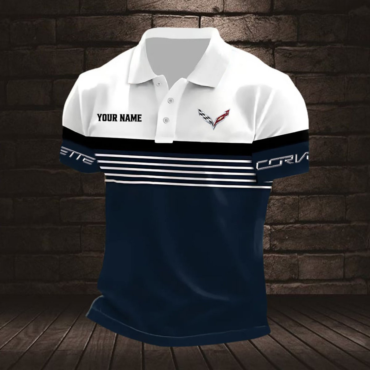 Corvette C7 Poloshirt – Bild 2