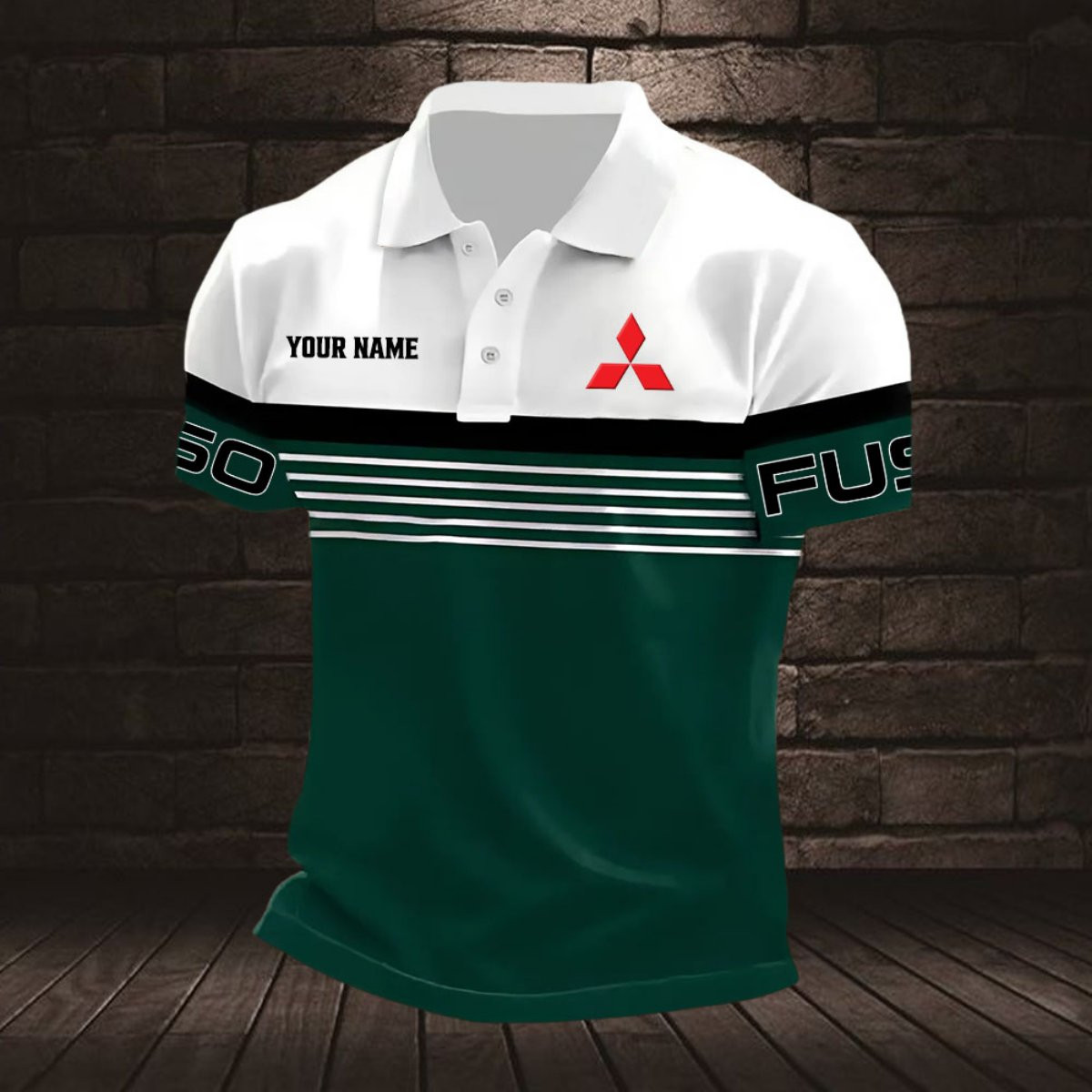 Mitsubishi Fuso Poloshirt – Bild 4