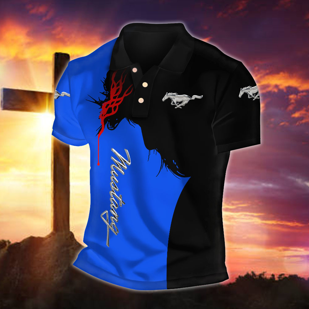 Ford Mustang Poloshirt