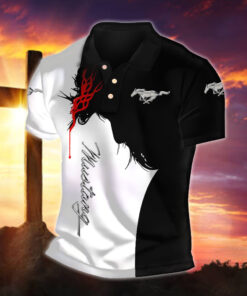 Alternative view of Ford Mustang Poloshirt