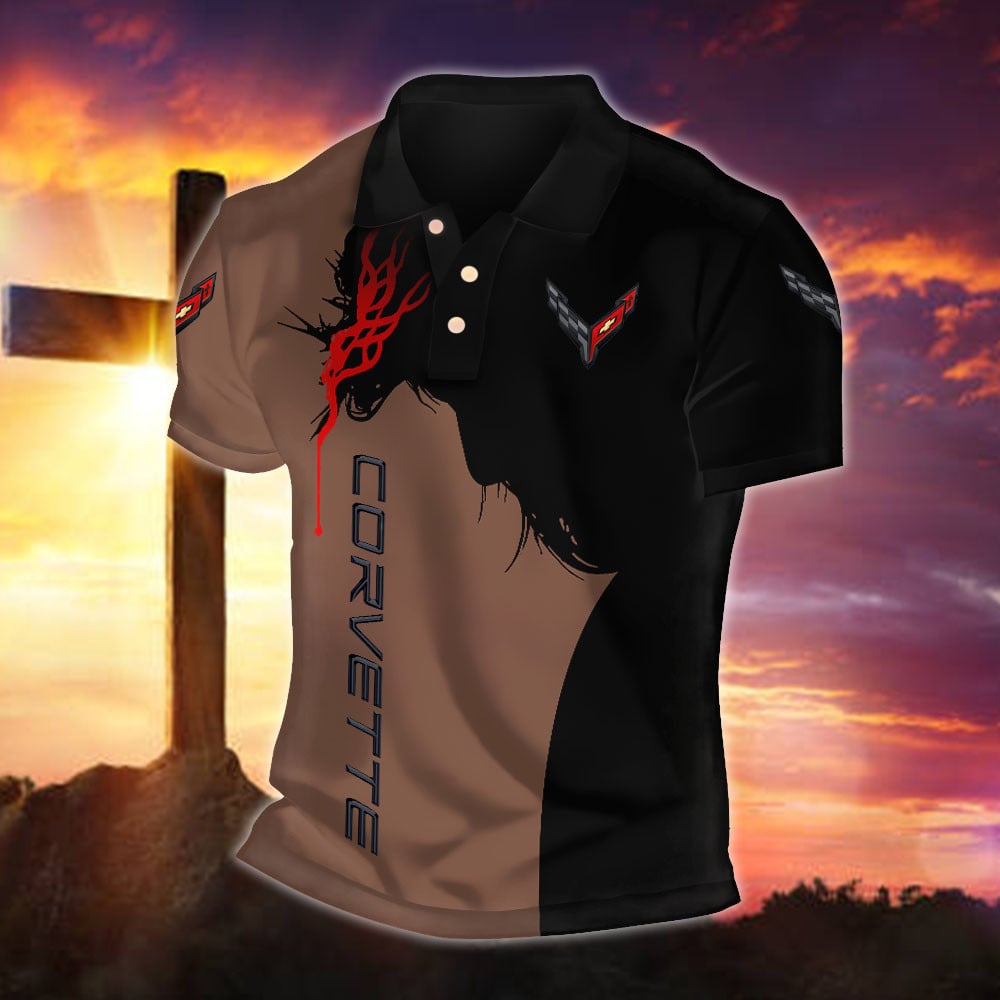 Chevrolet Corvette Poloshirt – Bild 7