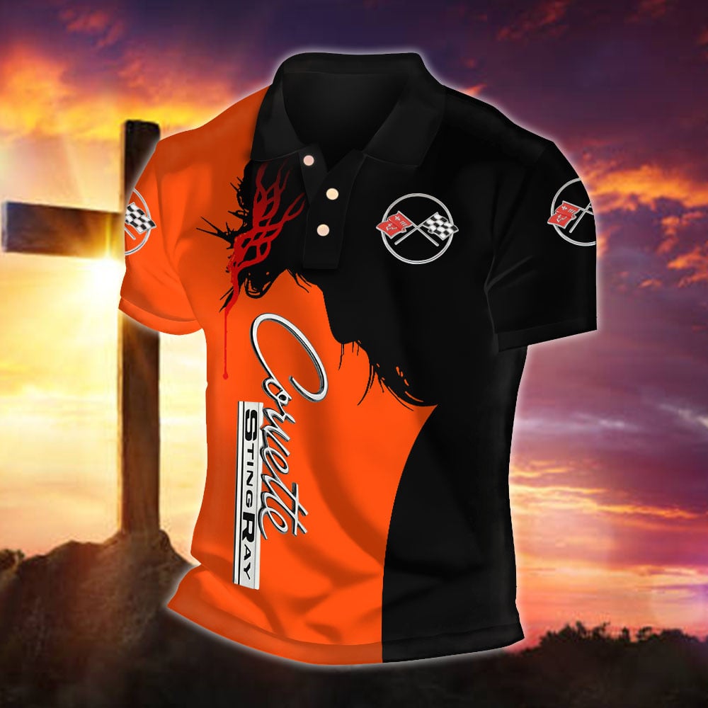 Corvette C2 Poloshirt – Bild 6