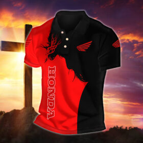 Honda Motorcycle Poloshirt