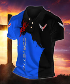 Alternative view of Corvette C8 Poloshirt