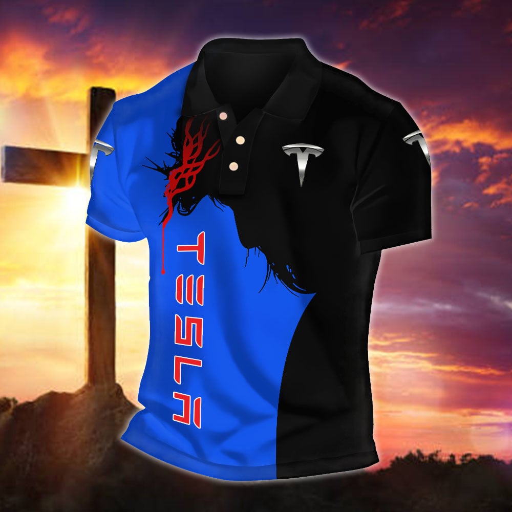 Tesla Poloshirt – Bild 3