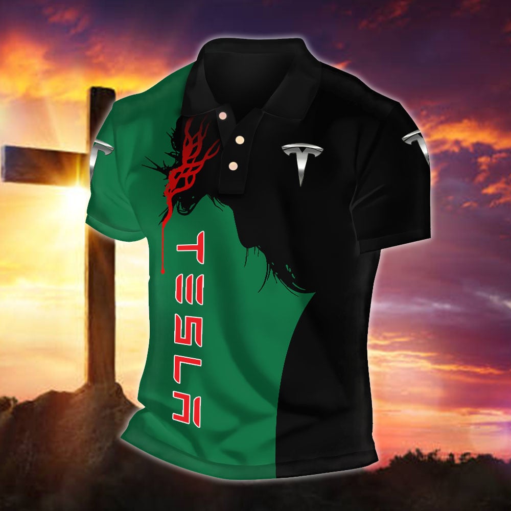 Tesla Poloshirt – Bild 4