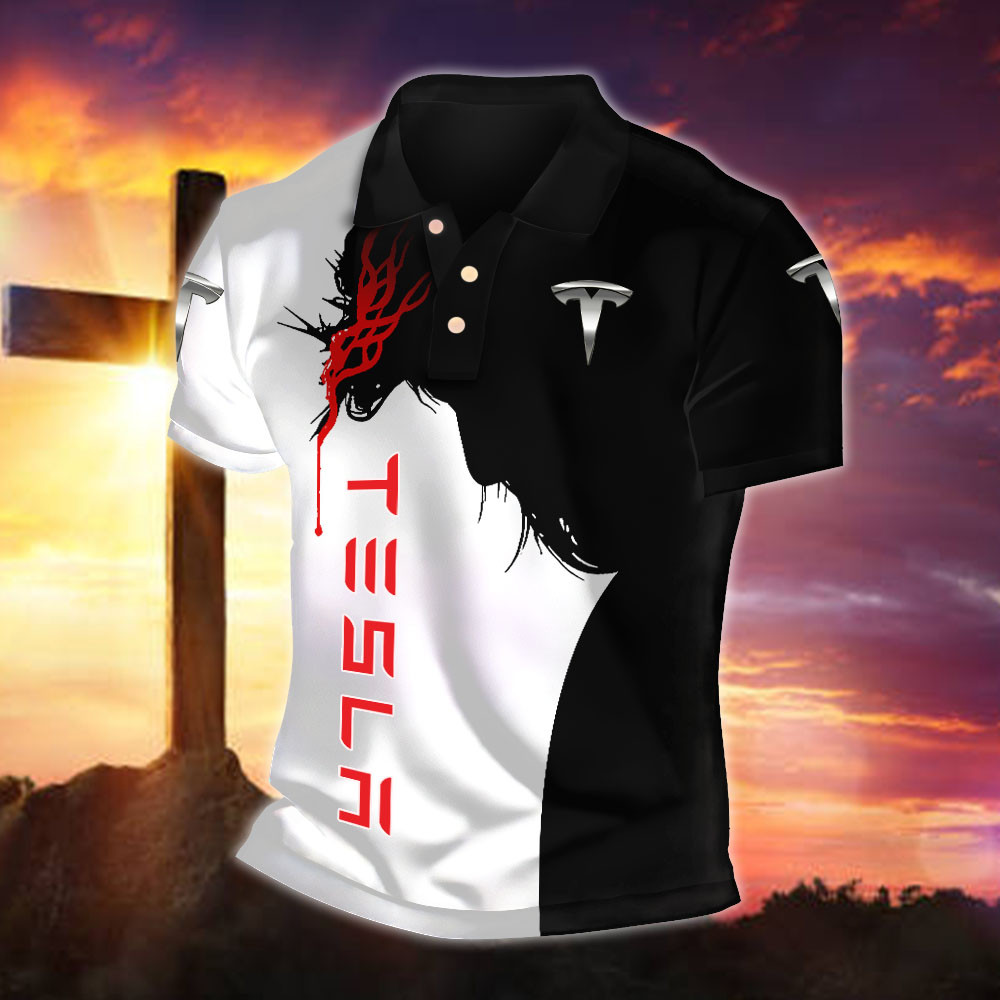 Tesla Poloshirt – Bild 2