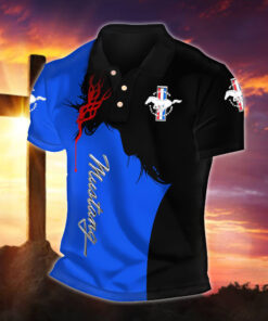 Alternative view of Ford Mustang Poloshirt