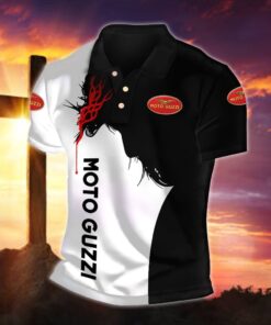 Alternative view of Moto Guzzi Poloshirt