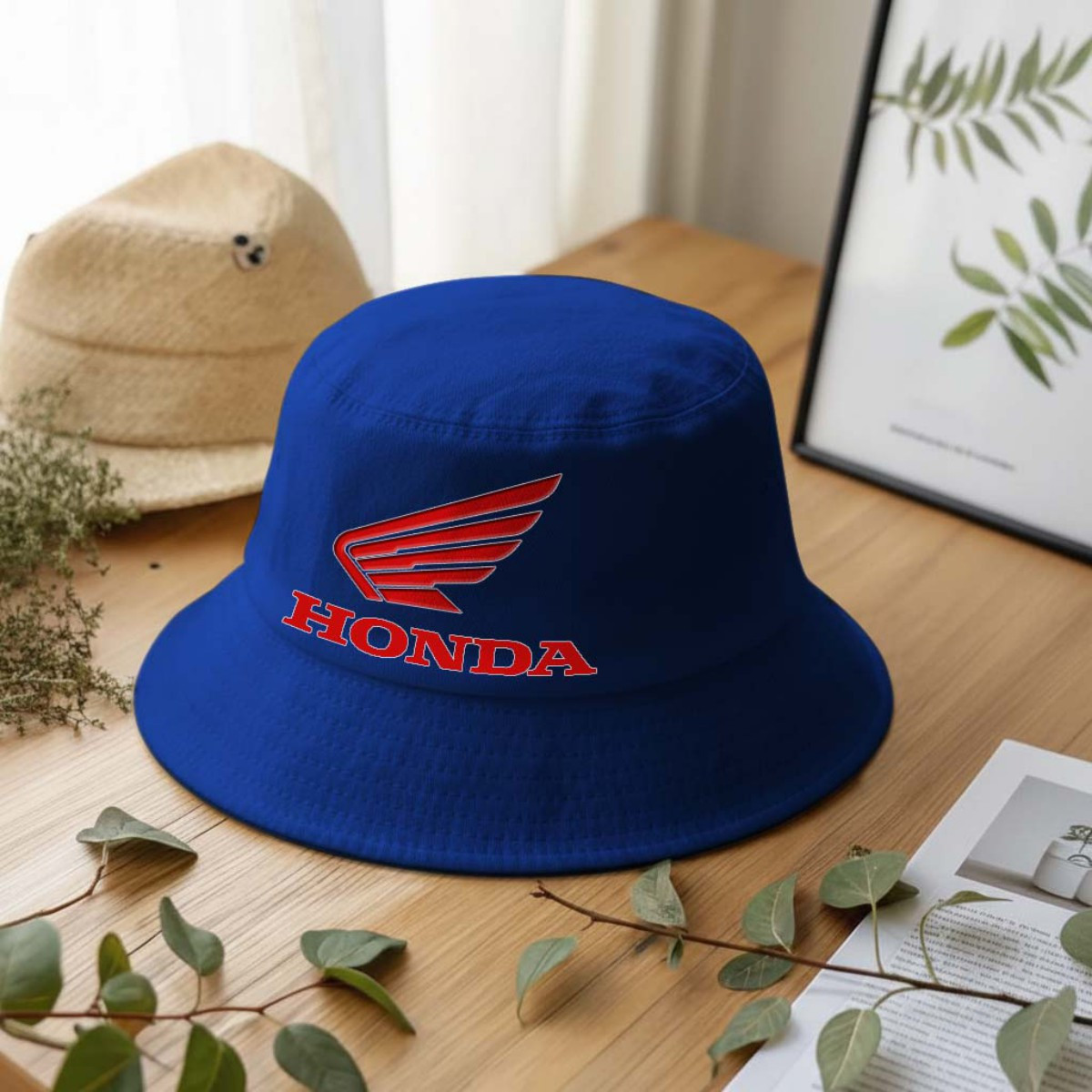 Honda Motorcycle Anglerhut | Bucket Hat – Bild 4
