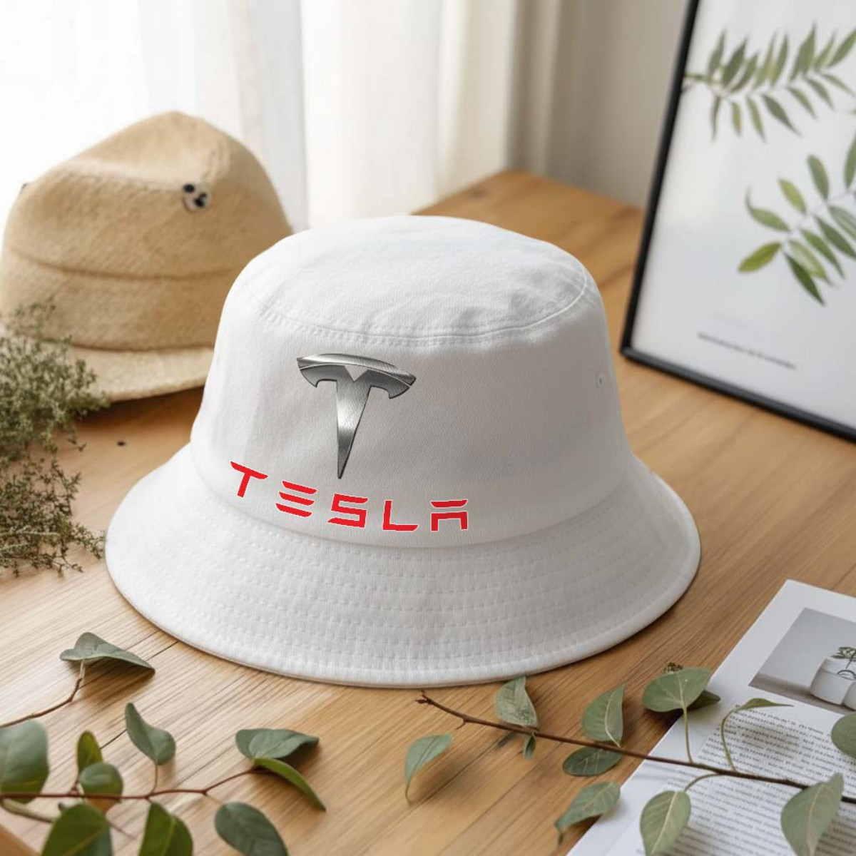 Tesla Anglerhut | Bucket Hat – Bild 3