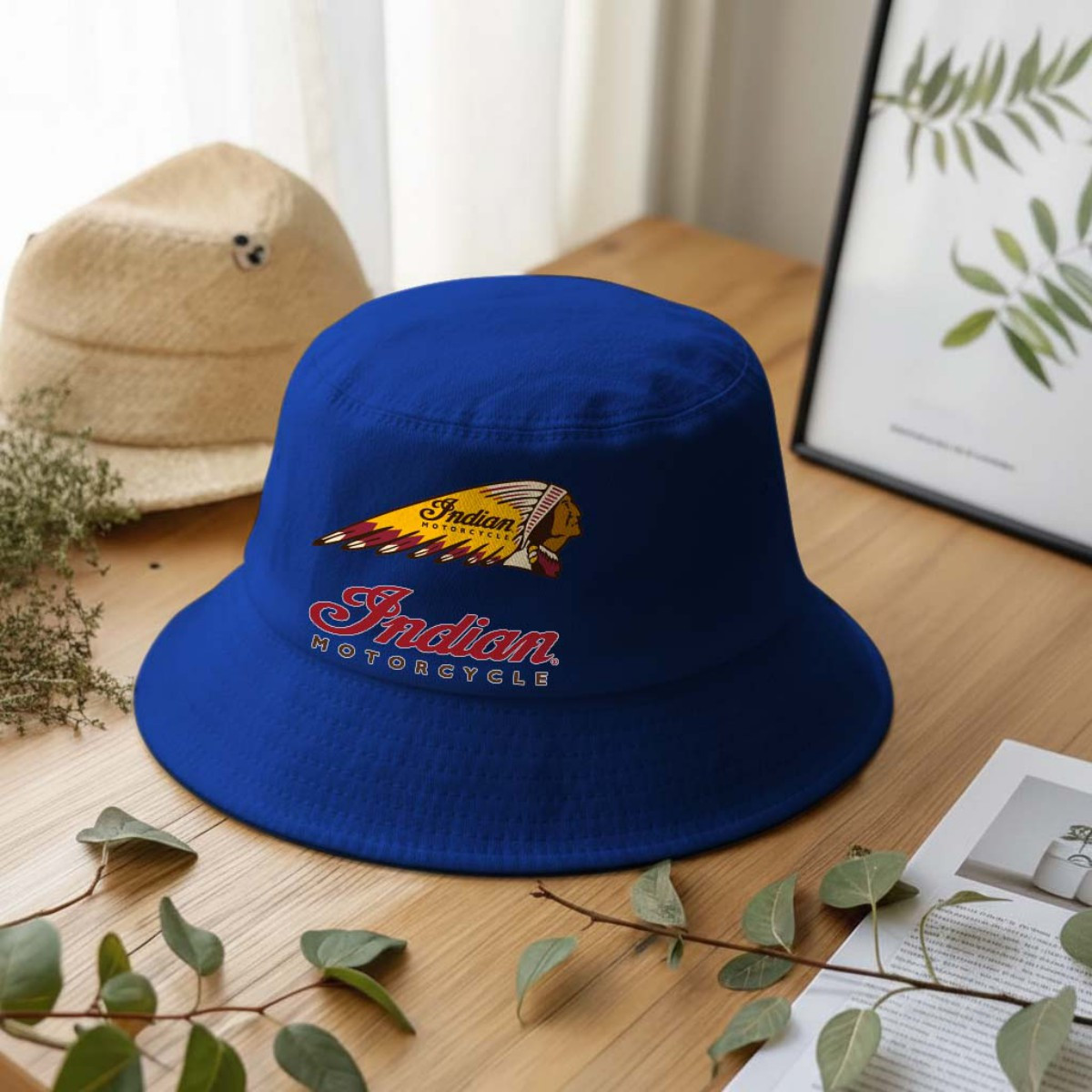 Indian Motorcycle Anglerhut | Bucket Hat – Bild 4