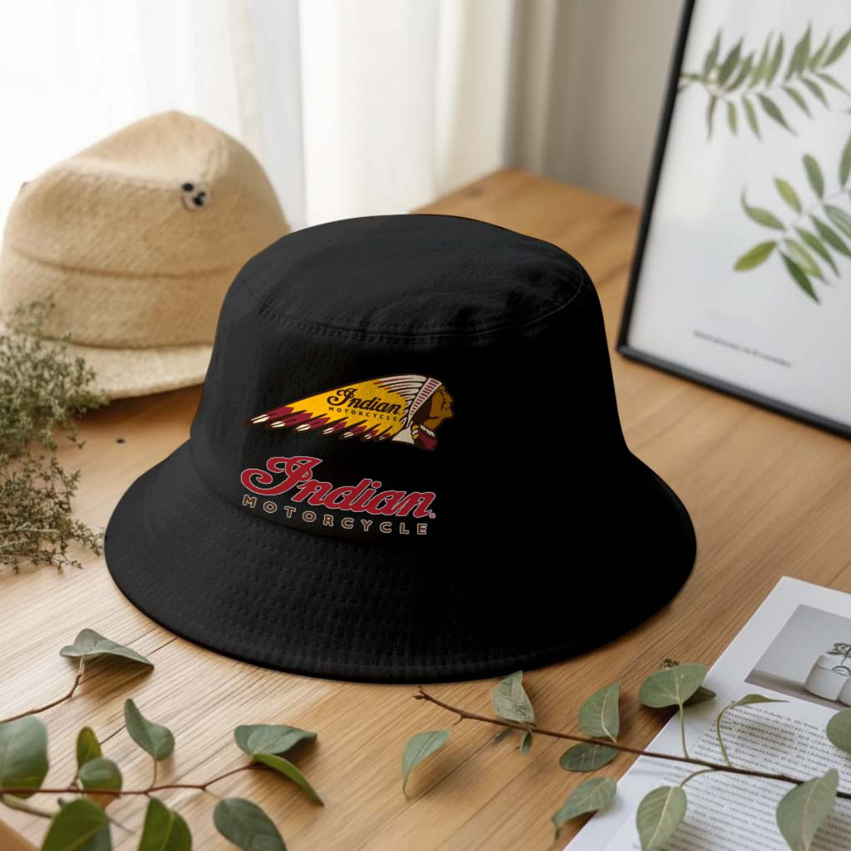 Indian Motorcycle Anglerhut | Bucket Hat – Bild 2