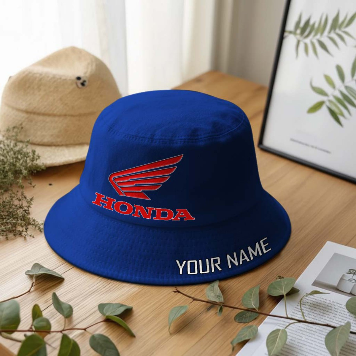 Honda Motorcycle Anglerhut | Bucket Hat – Bild 4