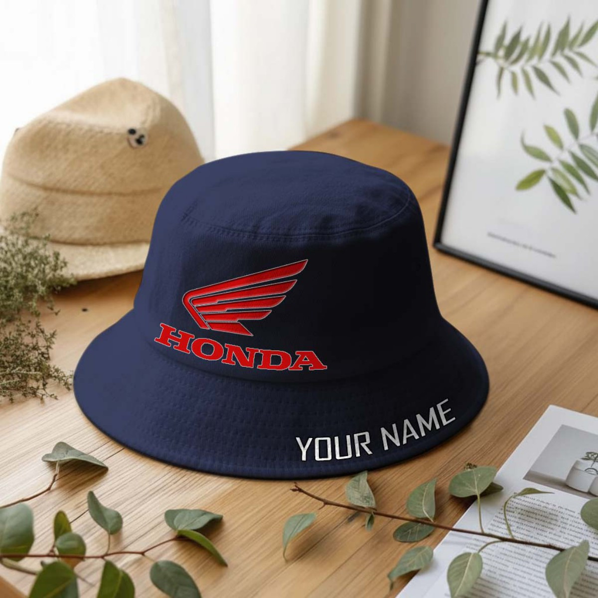 Honda Motorcycle Anglerhut | Bucket Hat – Bild 5