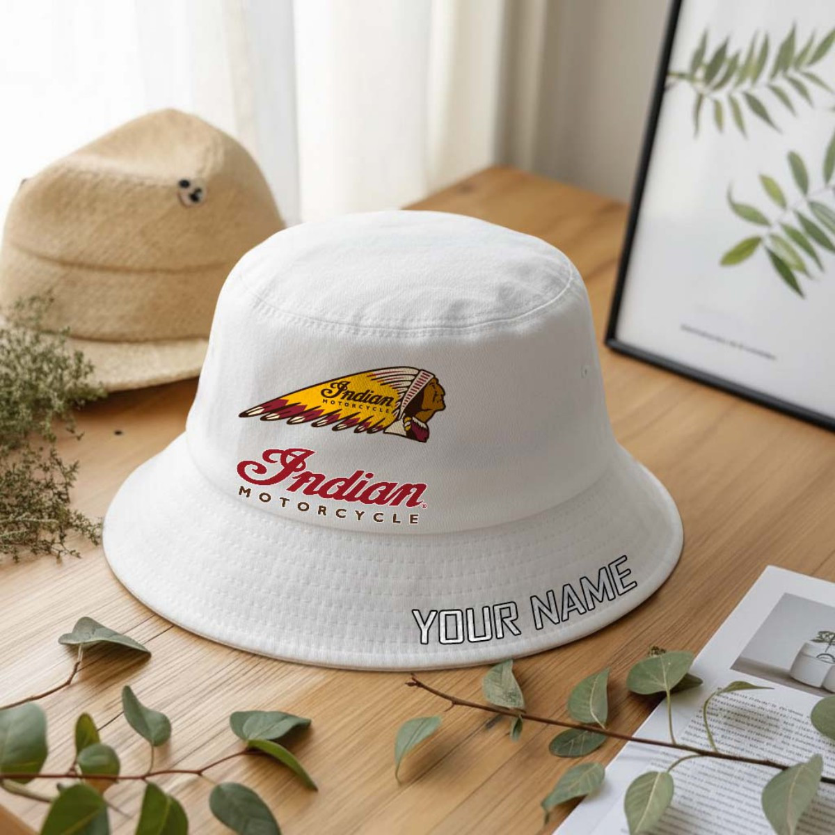 Indian Motorcycle Anglerhut | Bucket Hat – Bild 2