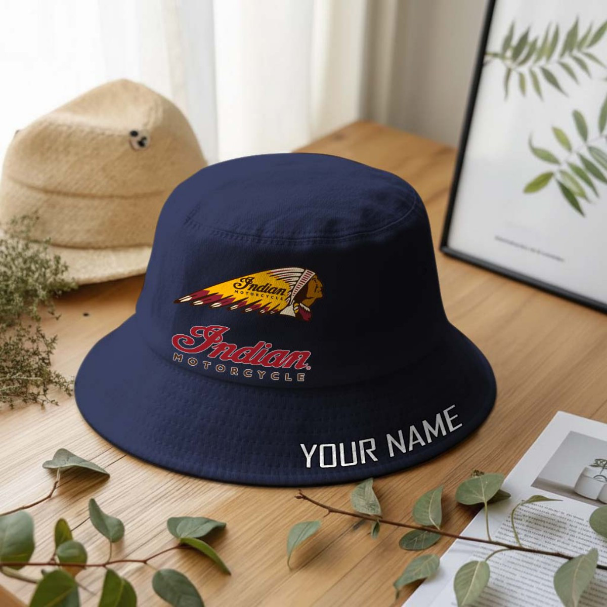 Indian Motorcycle Anglerhut | Bucket Hat – Bild 5