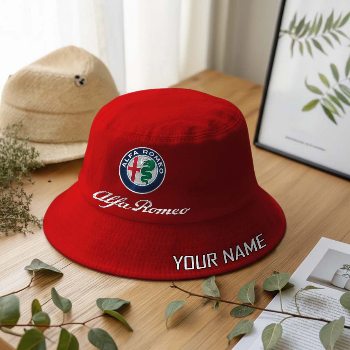 Alfa Romeo Anglerhut | Bucket Hat – Bild 4