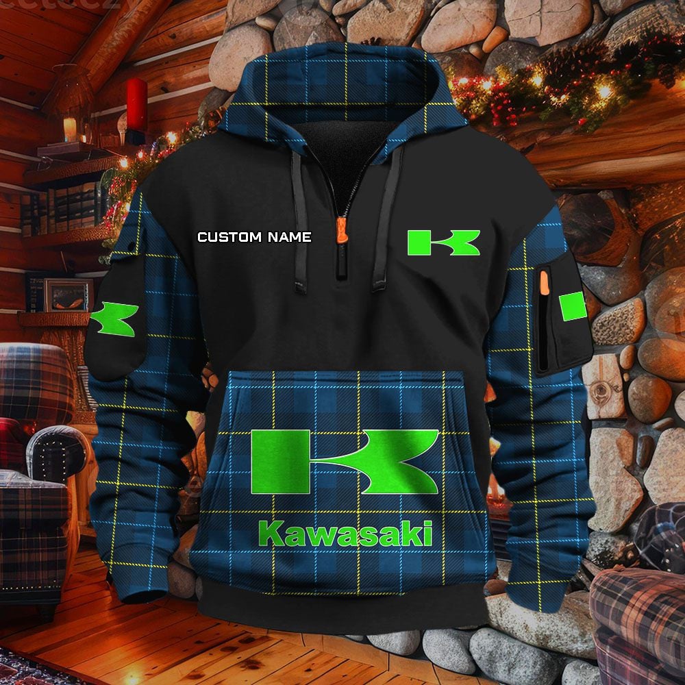 Kawasaki Hoodie – Bild 3