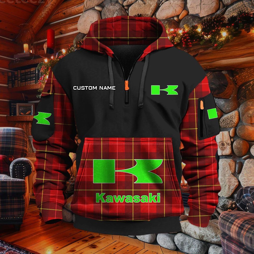 Kawasaki Hoodie – Bild 4