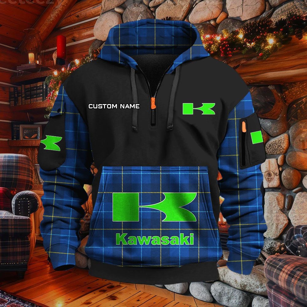 Kawasaki Hoodie – Bild 6