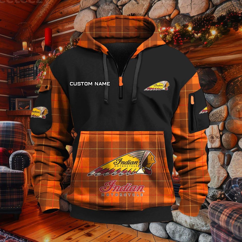 Indian Motorcycle Hoodie – Bild 8