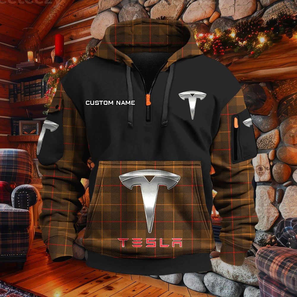 Tesla Hoodie – Bild 4