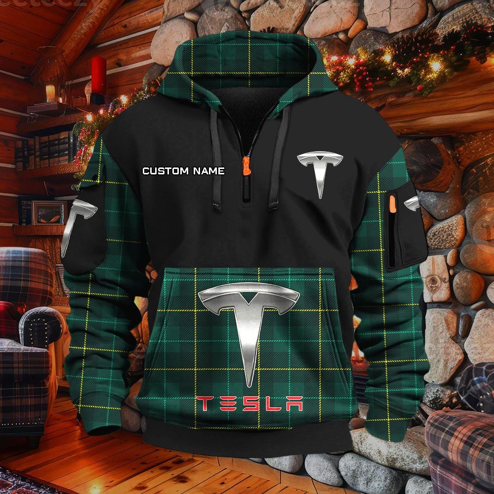 Tesla Hoodie – Bild 5