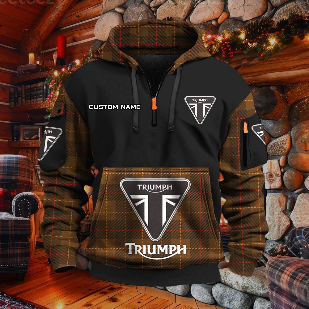 Triumph Motorcycles Hoodie – Bild 4