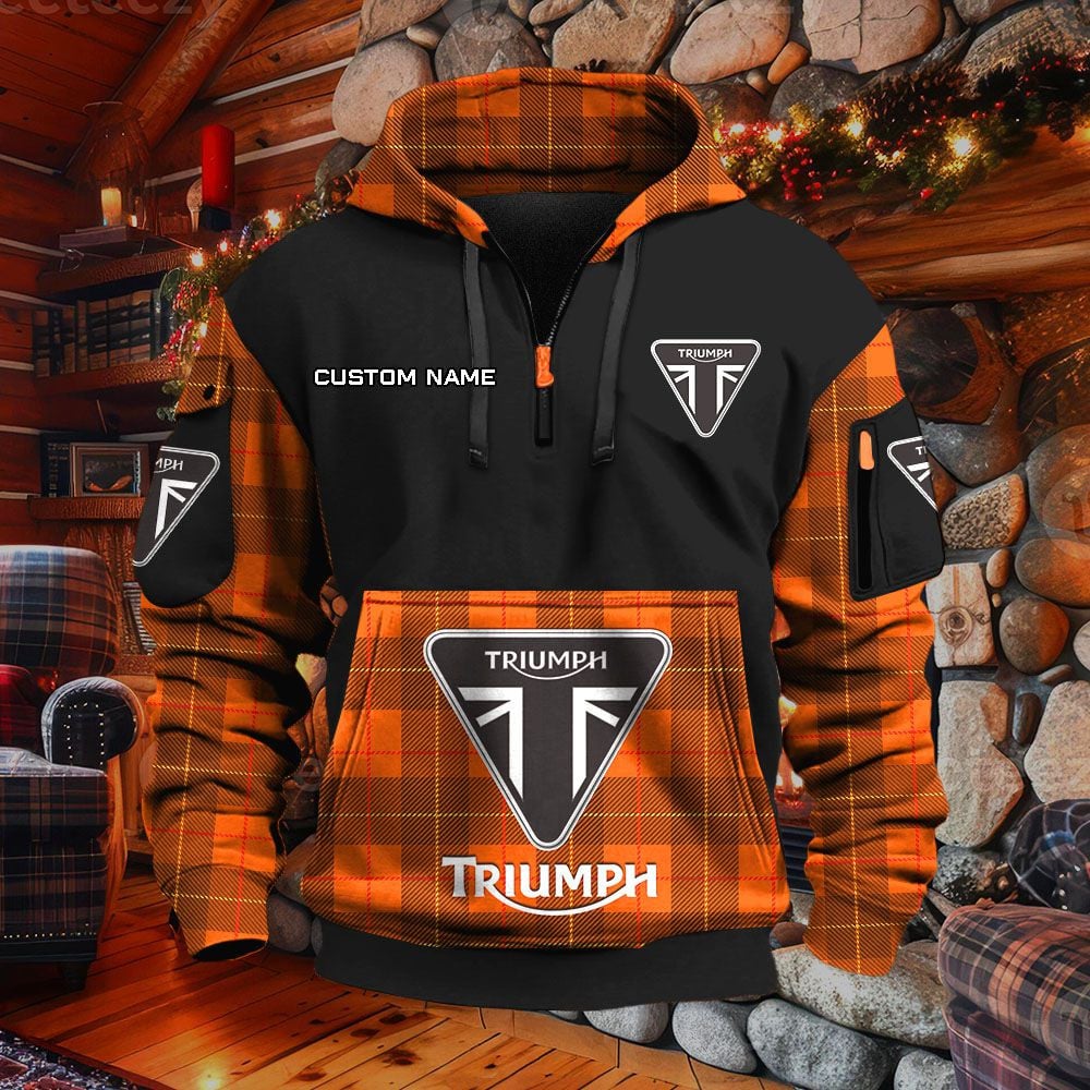 Triumph Motorcycles Hoodie – Bild 8