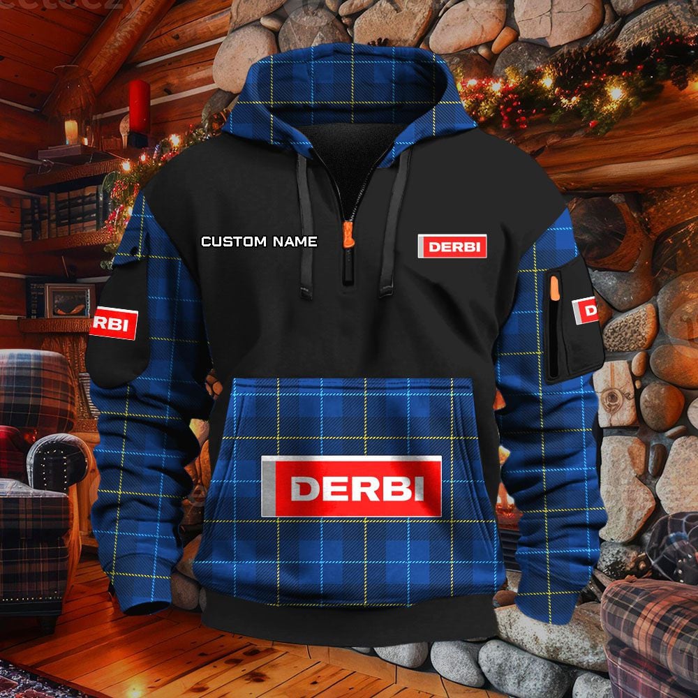 Derbi Motorcycles Hoodie – Bild 6