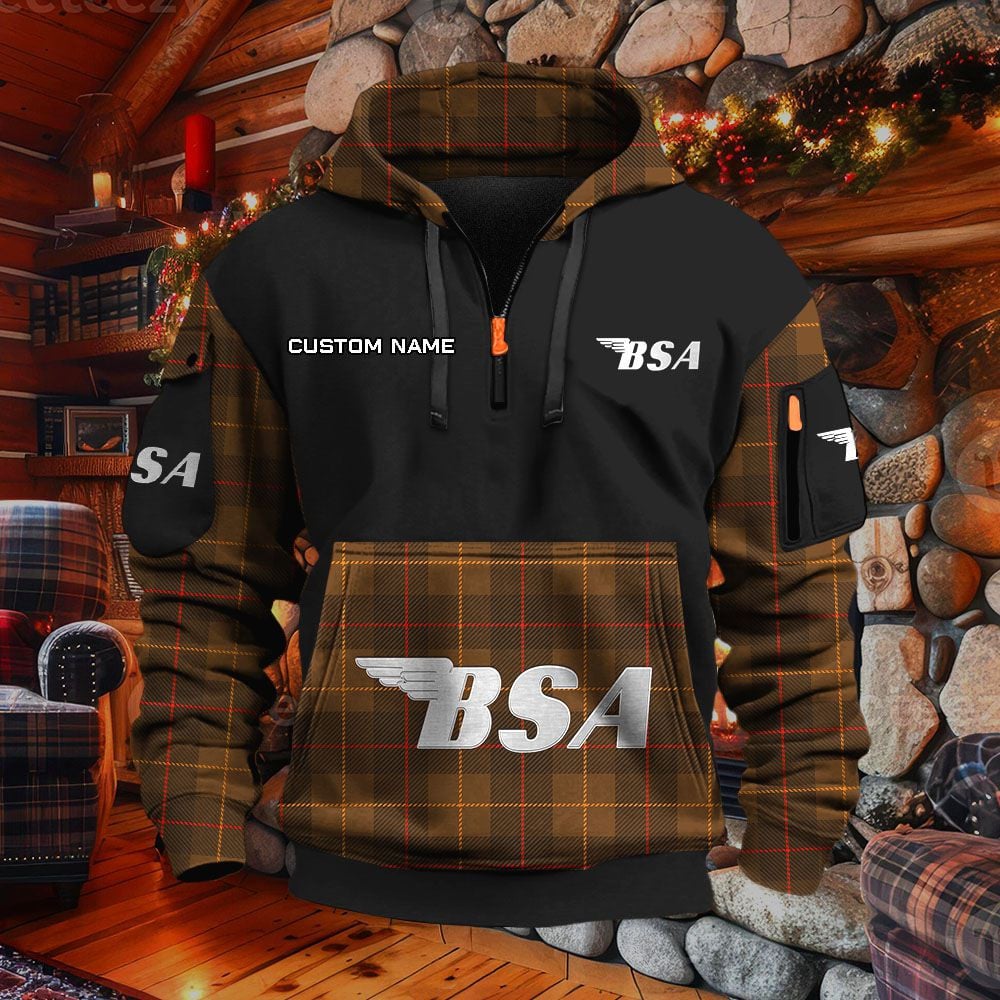 BSA Motorcycles Hoodie – Bild 4