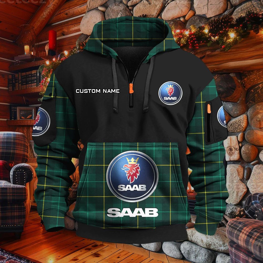 Saab Automobile Hoodie – Bild 6
